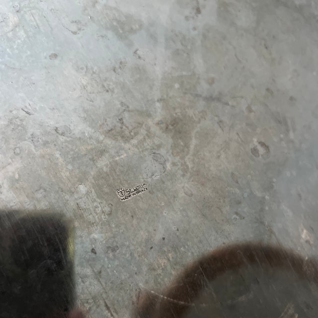 Metal St. James Modernist Silver Plate Champagne Wine Cooler For Sale - Image 7 of 7