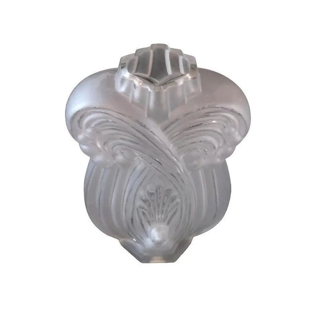 Vintage Peacock Vase by Etling For Sale - Image 6 of 9