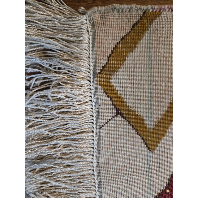 Vintage Persian Pictorial Tabriz Rug, Hand-Knotted Wool For Sale - Image 12 of 18