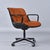 Mid-Century Modern Pair of 1979 Charles Pollock for Knoll Burnt Orange Executive Chairs For Sale - Image 3 of 16