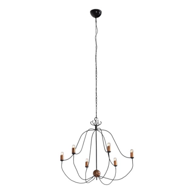 Bossche School Chandelier from Joop Brugman, Netherlands, 1975 For Sale