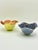 Mid-Century Modern Handmade Vintage Ceramic Flower Bowls – Set of 2 For Sale - Image 3 of 9