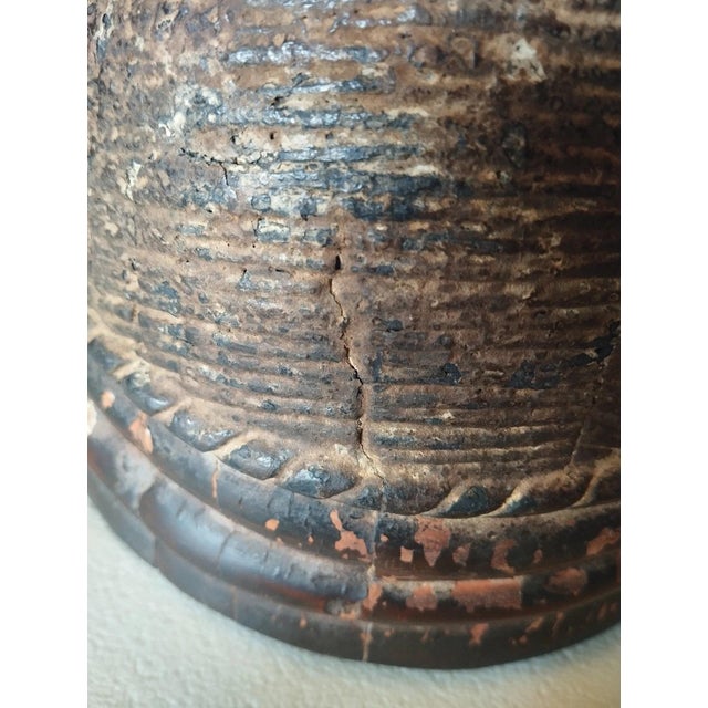 Mende Crescent-Moon Wooden Helmet Mask, Sierra Leone, 1960 For Sale - Image 4 of 6