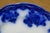 5 Pc Antique New Wharf Pottery Waldorf Flow Blue Porcelain Dinnerware Bowl Plate For Sale - Image 9 of 17