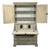 Early 19th Century Gustavian Style Cupboard Top Secretary Desk For Sale