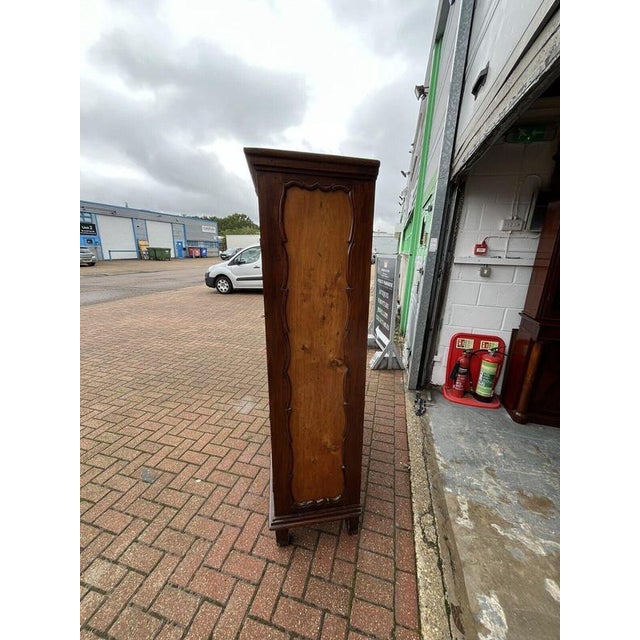 Antique Cabinet with Key For Sale - Image 4 of 12