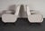 Pair of Italian Walnut and Gray and White Tweed Club Chairs After Marco Zanuso For Sale - Image 12 of 18