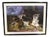 Poster with Tigers in Black Frame from Musàe Du Louvre For Sale