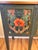 1940s Vintage Mahogany Painted Credenza Featuring "Poppies" For Sale - Image 5 of 12