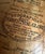 Vintage English terrestrial desk globe by Geographia Ltd., London, featuring an 8-inch lithographed globe mounted in a...