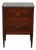 Petite Italian 18th Century Neoclassical Commode with Marble Top and Marquetry For Sale