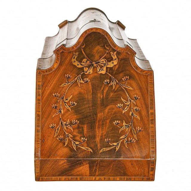 Mid 19th Century English Mahogany Knife Box For Sale In Birmingham - Image 6 of 7