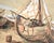 Sailboats on the Beach - Seascape by M. L. Pfeffer For Sale - Image 4 of 9