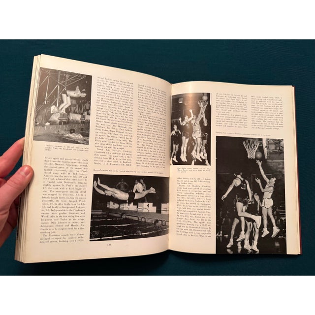 Paper Vintage 1960 Harvard College Yearbook For Sale - Image 7 of 12