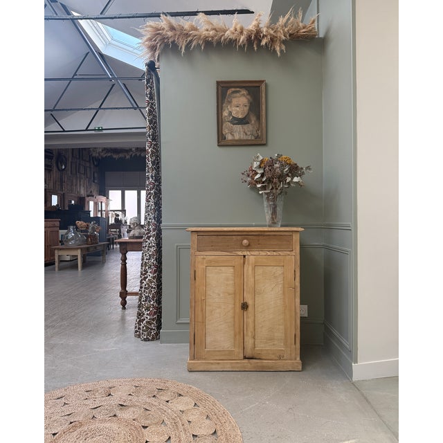 Parisian Pine Sideboard, 1940s For Sale - Image 3 of 16