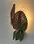Mid-Century Double Leaf Floral Sconce by Holländer Leuchten, Germany, 1970s For Sale - Image 15 of 18