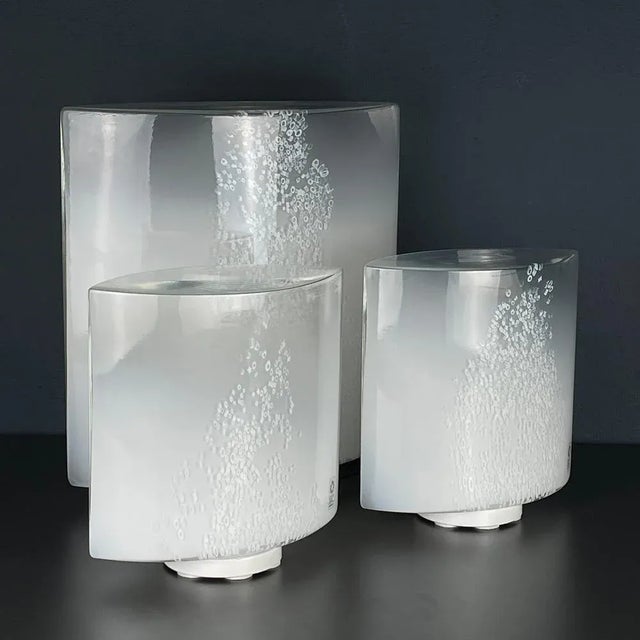Idra Table Lamp in Murano Glass by Rosanna Toso for Leucos, Italy, 1980s For Sale - Image 12 of 13