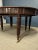 Oval Dining Table in Mahogany with 6 Legs, 19th Century For Sale - Image 5 of 11