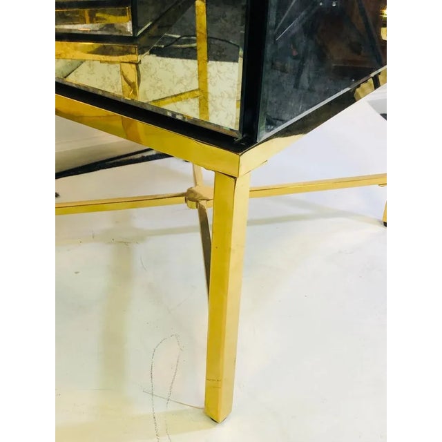 Custom Made Mirrored Night Stands a Pair Chairish