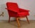 Miroslav Navratil armchair made in Czech Republic, circa 1958. The item is in good original condition included fabric...