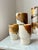 Mid-Century Modernist Studio Pottery Drip Glaze Ceramic Cups and Pitcher, 1960s, Set of 7 For Sale - Image 9 of 12
