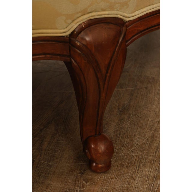 Ethan Allen French Louis XV Style Camelback Sofa For Sale - Image 11 of 18