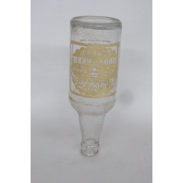 Frostie Old Fashion Empty Root Beer Bottle 12oz Clear Glass 1950s Soda Pop 4867b For Sale - Image 9 of 16