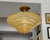 Mid-Century Modern Murano Gold Rugiadoso Glass Semi Flush Mount Ceiling Light For Sale - Image 3 of 17