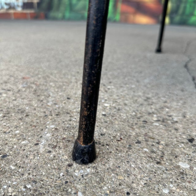 Van Keppel-Green Rattan and Iron Patio Chair For Sale - Image 11 of 12