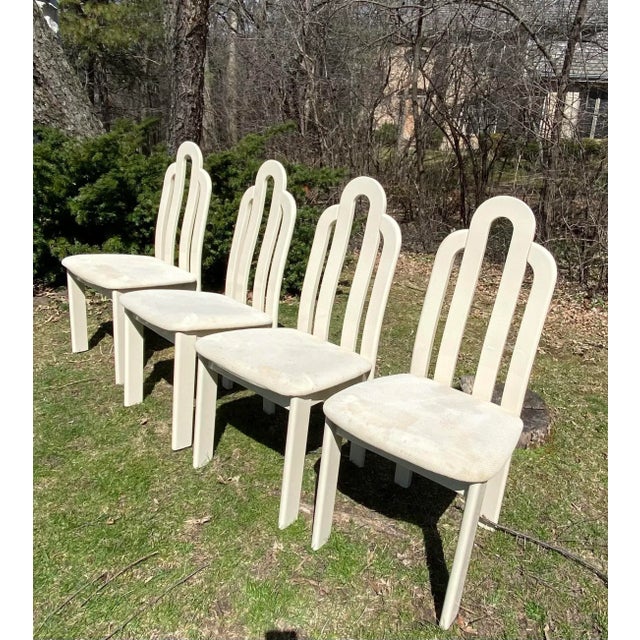 Postmodern Tonon Italian Dining Chairs - Set of 4 For Sale - Image 12 of 12