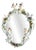 Baroque Style Putti Porcelain Mirror from PMP Plaue Schierholz, 1950s For Sale