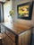 Wood Vintage Crawford Furniture Solid Oak Dresser & Night Stand, Walnut For Sale - Image 7 of 8