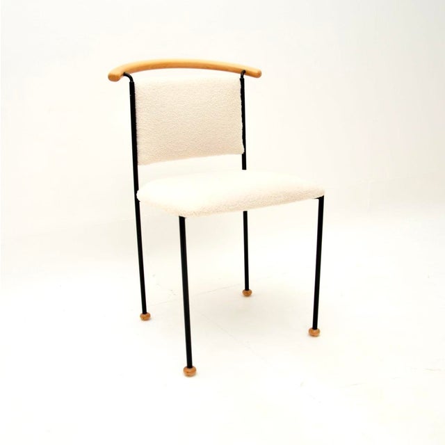 Wood Vintage Italian Desk Chair, 1970 For Sale - Image 7 of 7