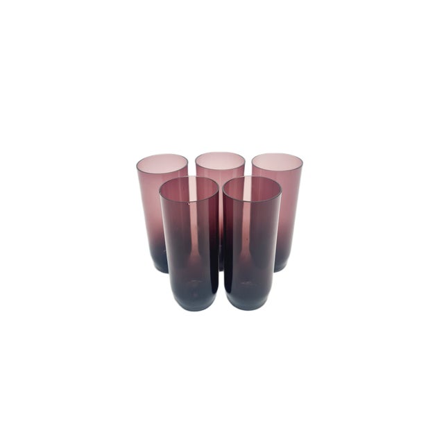 1970s Postmodern Pitcher by Sarnecki for Krosno Glassworks, Poland, 1970s, Set of 5 For Sale - Image 5 of 16