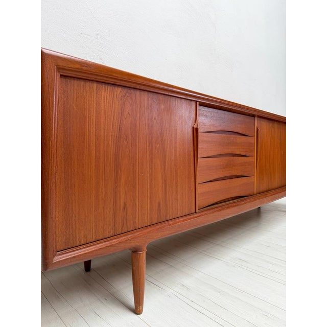 Mid-Century Danish Teak Sideboard by Axel Christensen for Aco Møbler, 1960s For Sale - Image 4 of 16