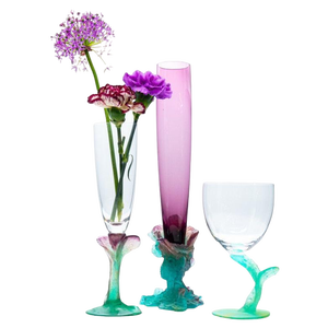 Glass Paste Set from Daum, 1980, Set of 3