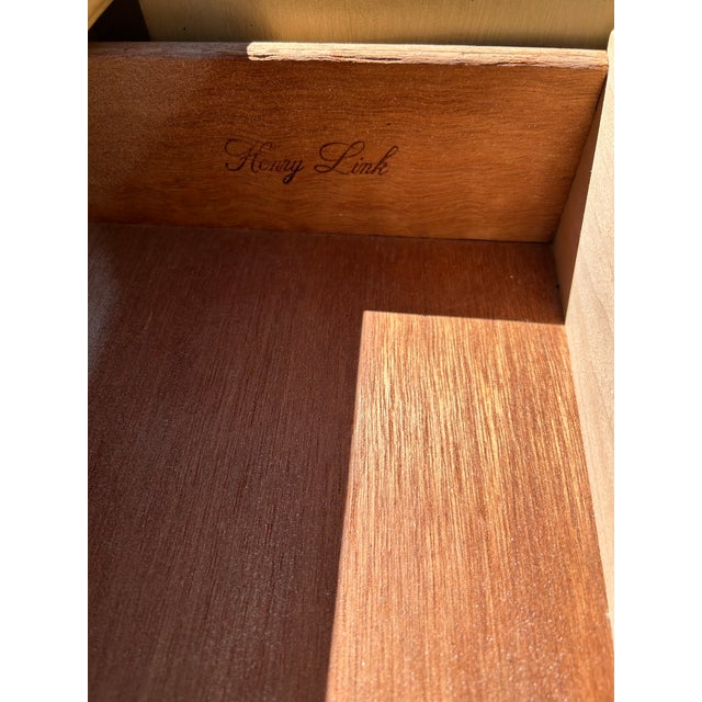 1970s Henry Link Bali Hai Cabinet & Hutch For Sale - Image 9 of 12