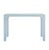Not Yet Made - Made To Order Matthew Izzo Home Evelyn Light Blue Linen Console Table For Sale - Image 5 of 9