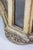 Gold Petite 18th Century Venetian Painted Wood Rococo Vitrine with Carved Crest For Sale - Image 8 of 10