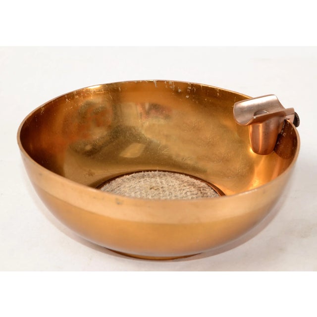 1950s Dunhill Gold Plate Brass Cigar Ashtray British Colonial England Collectibles For Sale In Miami - Image 6 of 13