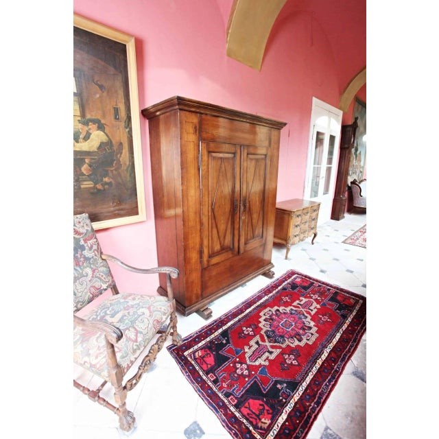 Brown Late Renaissance Cabinet, 1700s For Sale - Image 8 of 8