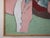Wood Original 1983 Lewis Lanza Rudolph Abstract Expressionist Painting 49x43" Oil / Board Framed Large Impasto Textured Vintage Modern Art For Sale - Image 7 of 11
