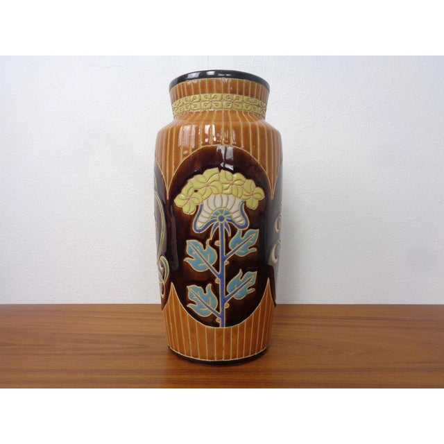 1920s Art Nouveau Pottery Vase, 1920s For Sale - Image 5 of 17