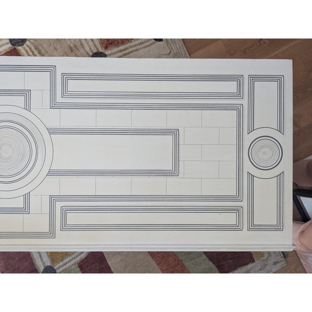 Mid-Century Modern Mid 20th Century Italian Architectural Dresser in the Style of Fornasetti For Sale - Image 3 of 18