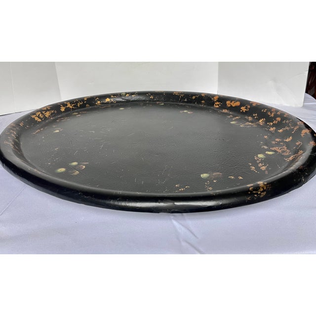 Late 19th Century 19th Century Ws Burton of London Papier Mache Tray For Sale - Image 5 of 14