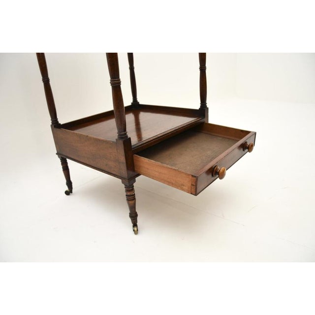 Antique Georgian Whatnot Stand, 1810s For Sale - Image 10 of 11