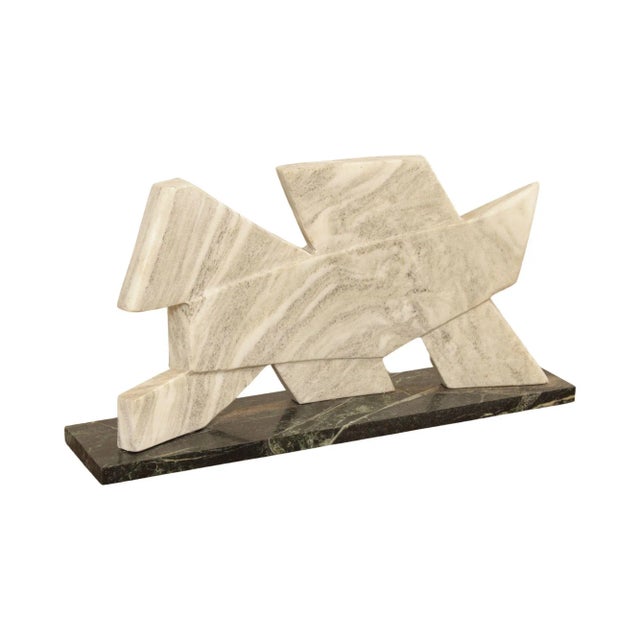 Richard H. Bailey Abstract Modernist Marble Sculpture For Sale - Image 13 of 13