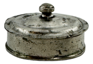Vintage Pewter Trinket Box