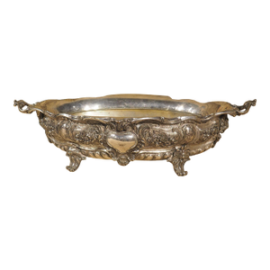 A Late 19th Century Silvered Bronze Jardiniere From France