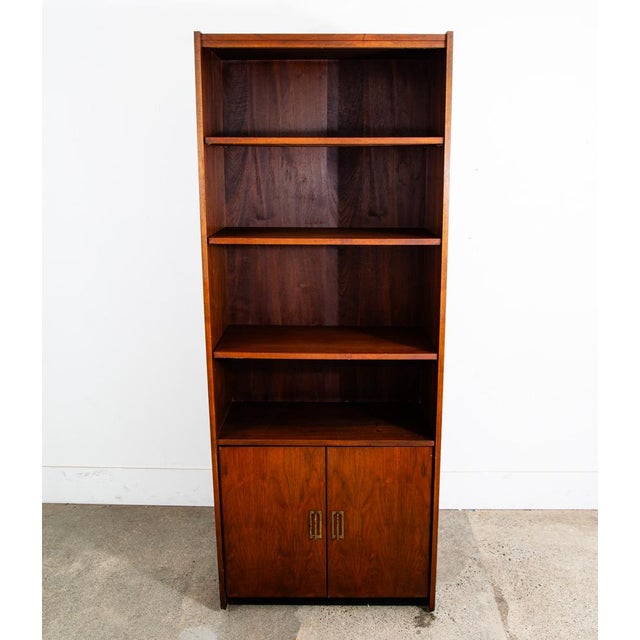 1960s Mid Century Modern Bookshelf Book Shelf Shelving Storage Cabinet ...